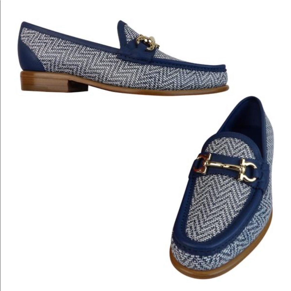Salvatore Ferragamo Gancini Bit Loafers - Picture 1 of 11